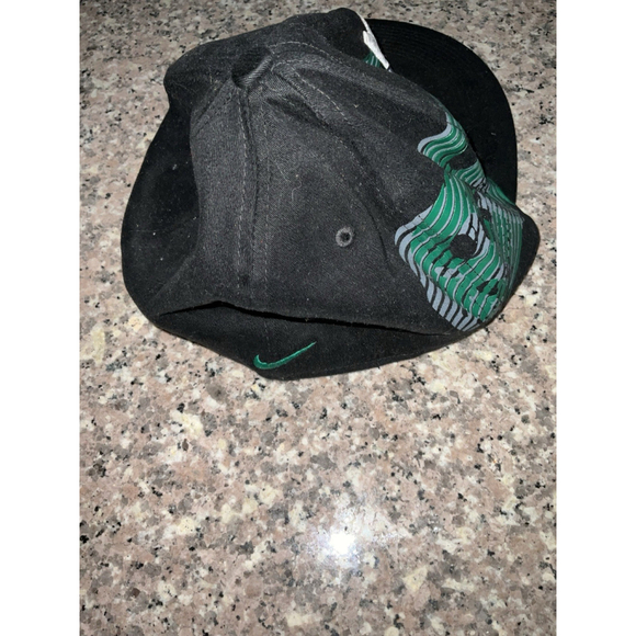 Vintage Nike Skull Embroidered Swoosh Fitted Hat One Size - Picture 7 of 7